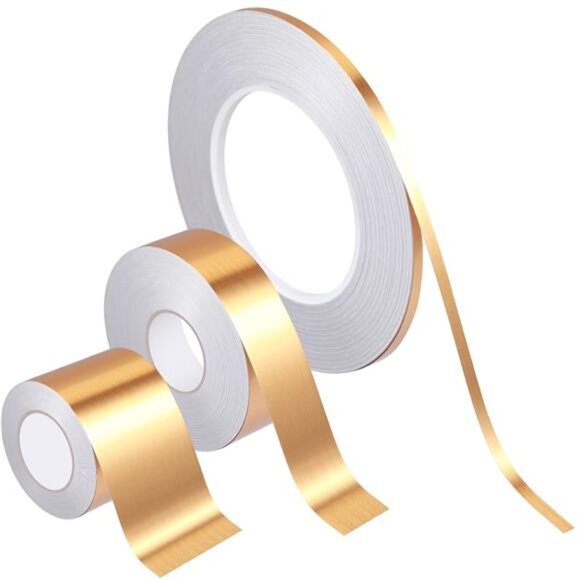 3 Rolls Multi Size Self Adhesive Polyester Film Tape 1/5, 4/5, 7/5 Inch - Picture 1 of 7